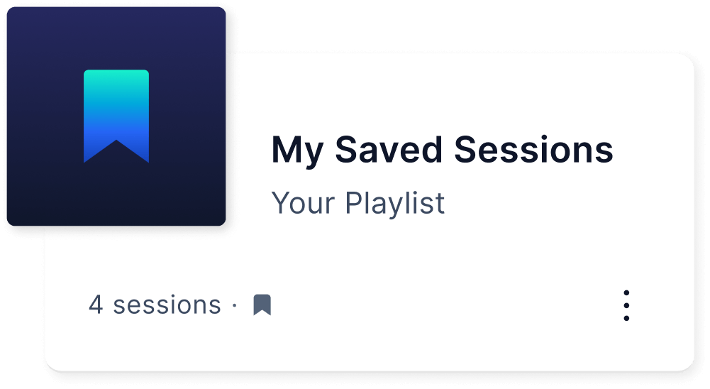Favorites screen